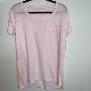 Pink Old Navy Relaxed Tee